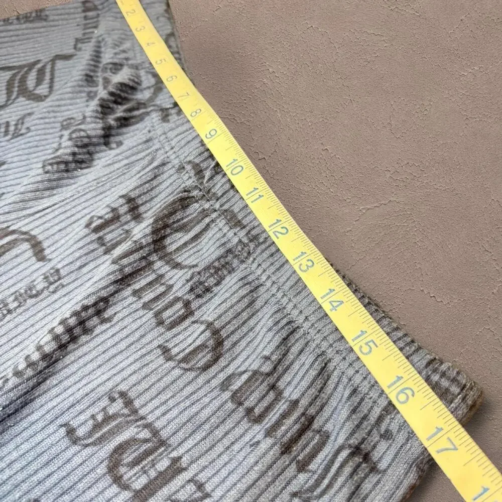 Juicy couture y2k blue ribbed lounge pants
